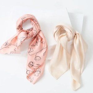 NWT Lark & Ives Hair Scarf set